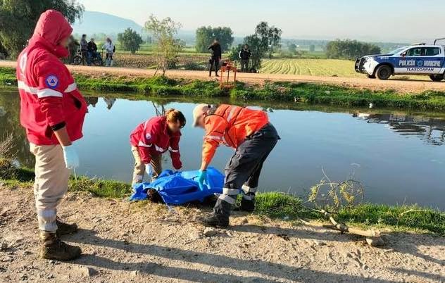 Tlaxcoapan: hallan cuerpo sin vida en aguas residuales