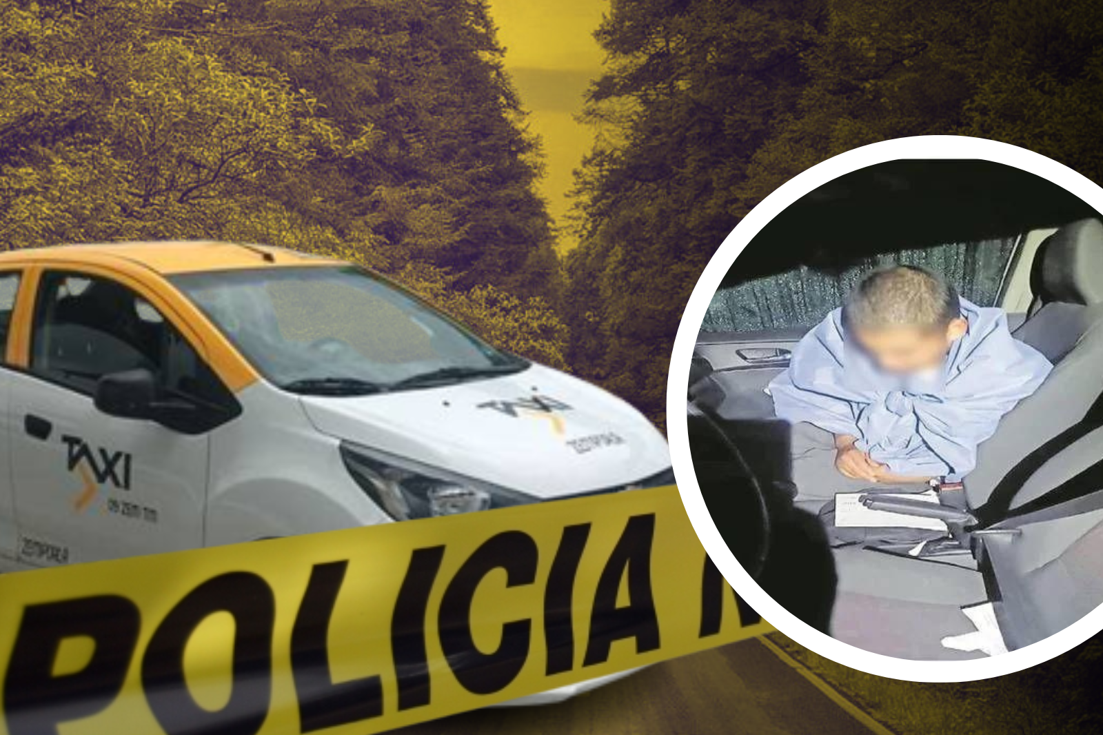 Pachuca: localizan a taxista asaltado y abandonado en la carretera hacia Real del Monte