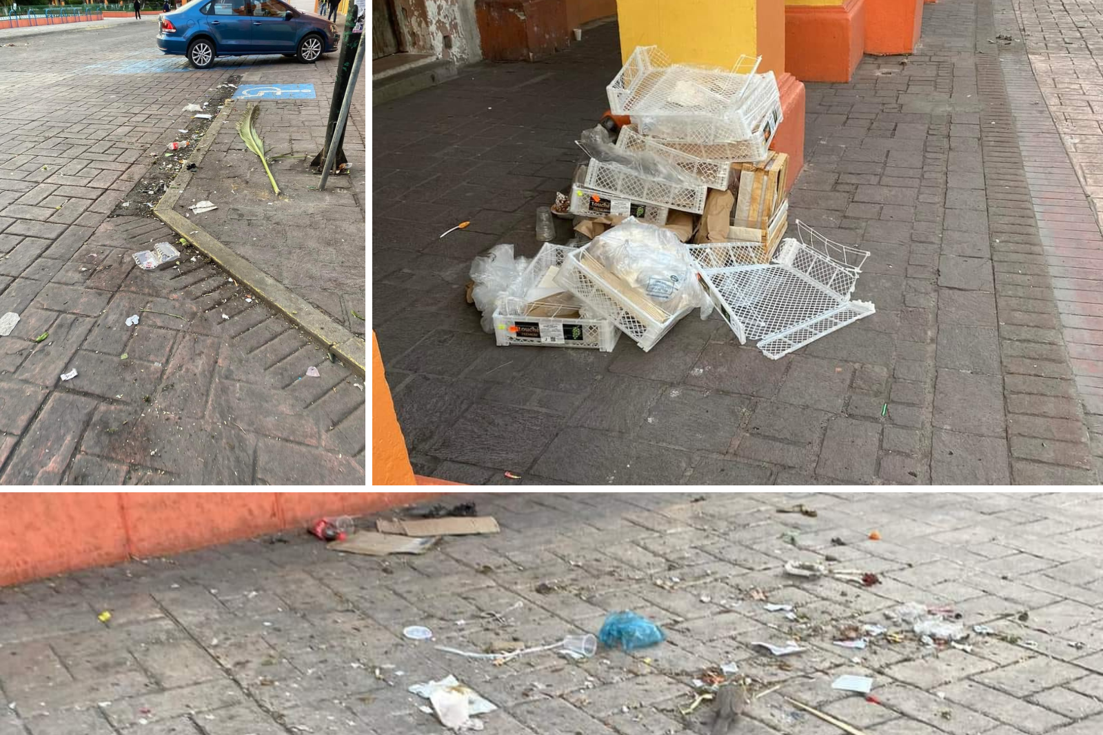 Actopan: pobladores acusan acumulación de basura después de tianguis