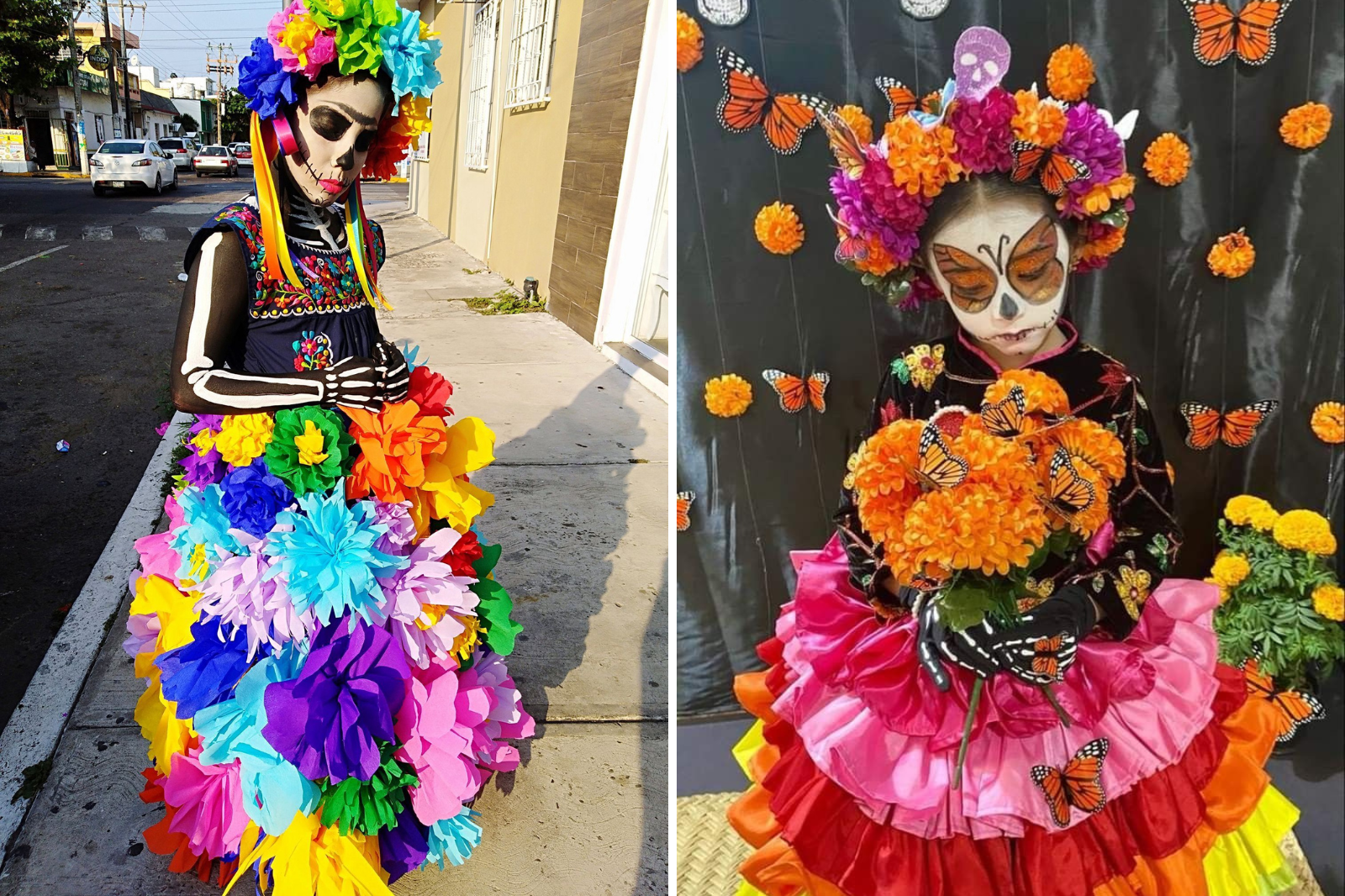 ¿Cómo hacer un disfraz de catrina con material reciclado? Descúbrelo aquí