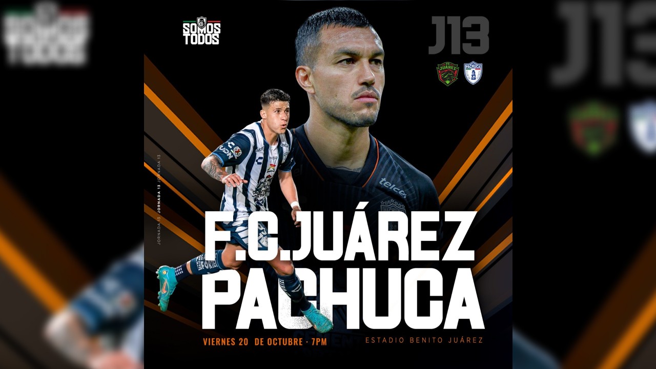 Juárez vs Pachuca: dónde ver el partido de la J13 del Apertura 2023