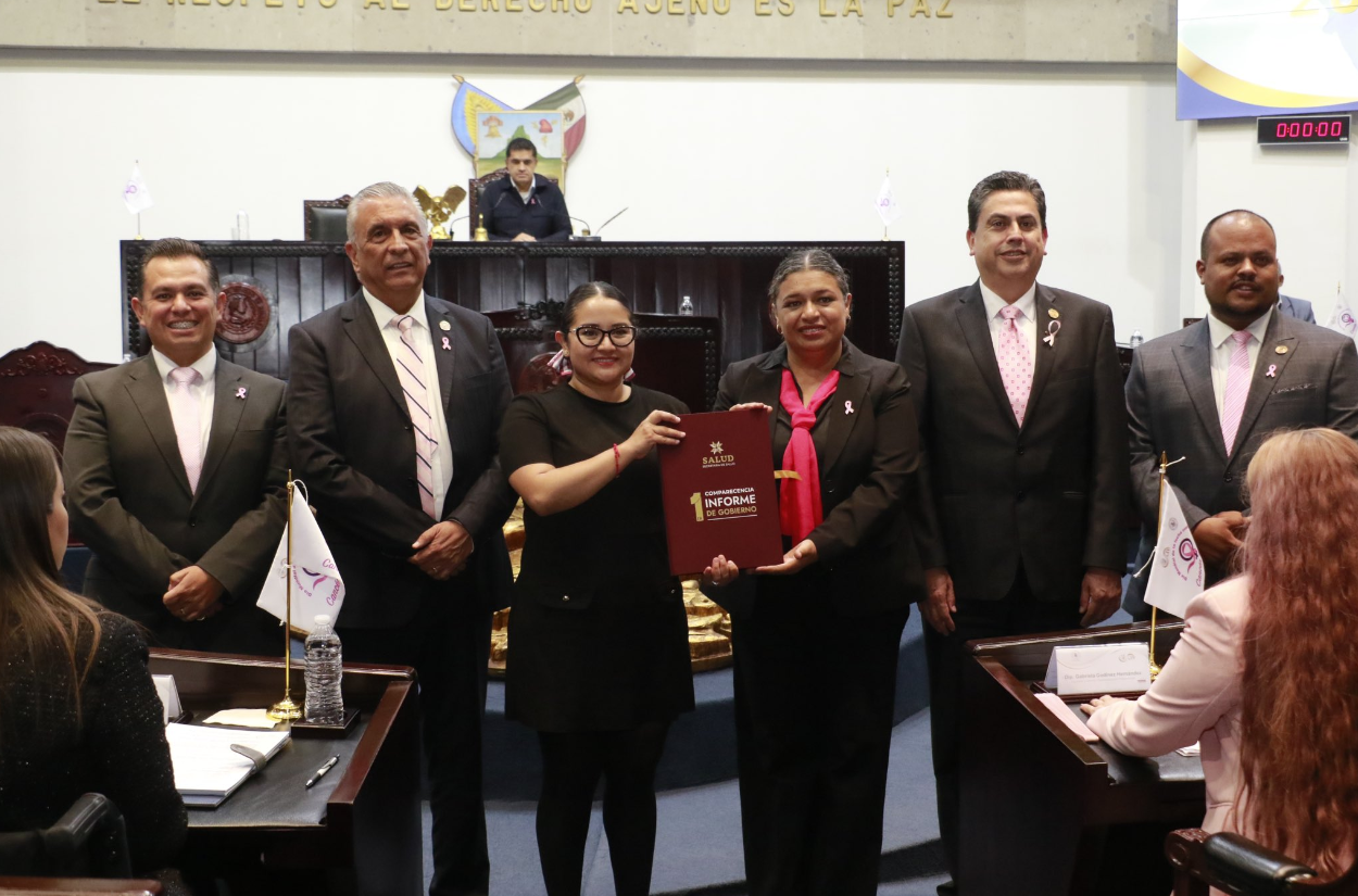 Comparece María Zorayda Robles Barrera ante la LXV Legislatura 