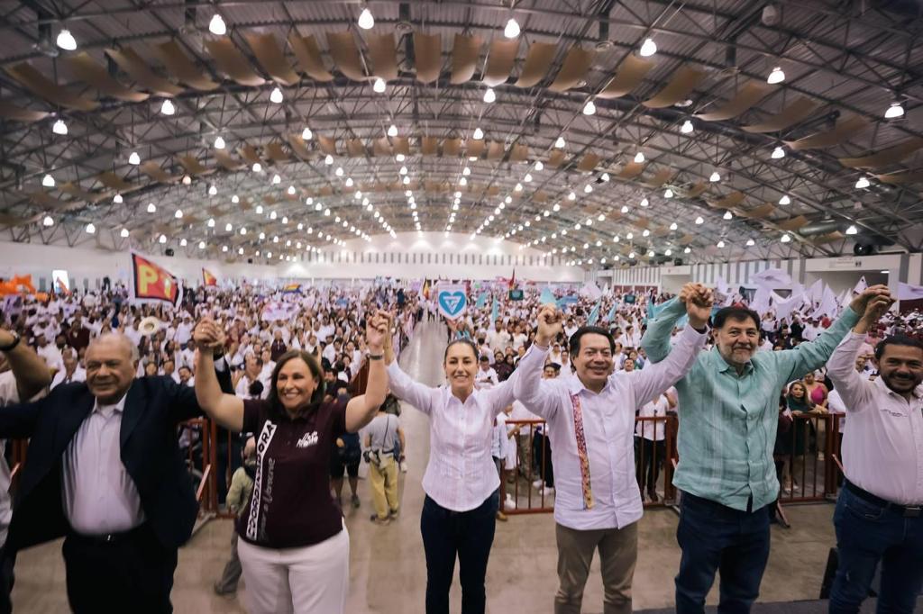 Desde Veracruz, Claudia Sheinbaum arranca precampaña