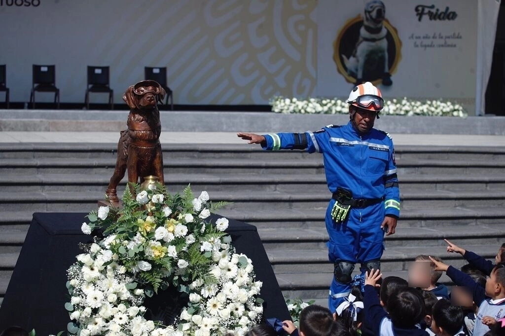 Homenajea Semar a perrita ‘Frida’ a un año de su fallecimiento