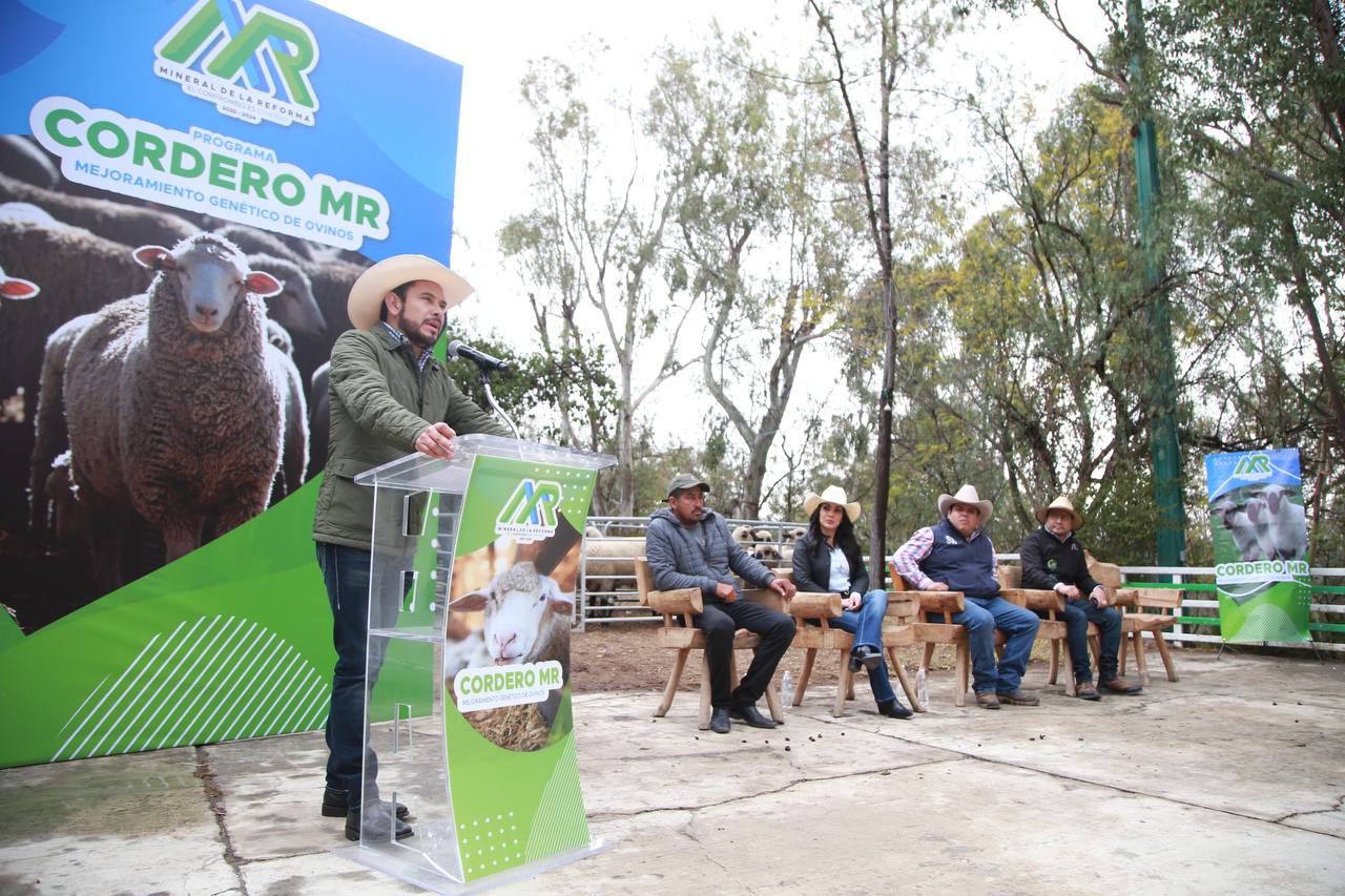 Israel Felix entrega el programa “Cordero MR 2024” para fortalecer la industria ovina