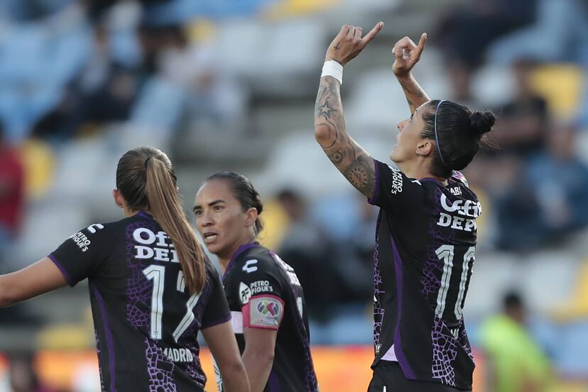 Pachuca femenil: dos ‘tuzas’ en el top 3 del ranking de goleadoras