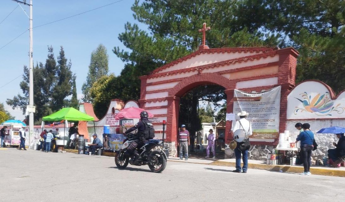 Tizayuca: registran saldo blanco por festividades de Día de Muertos