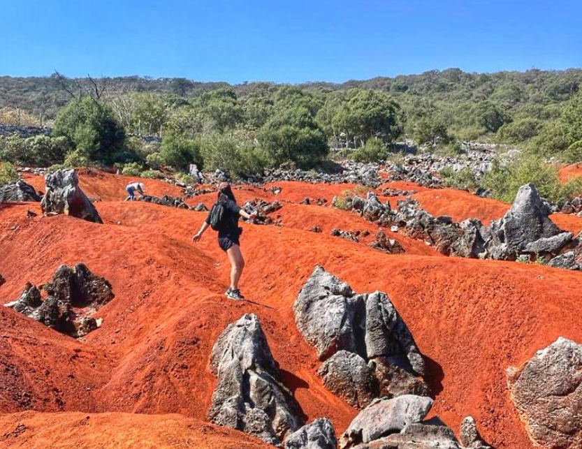 Dunas rojas Hidalgo: cómo llegar a este extraño sitio que comparan con Marte