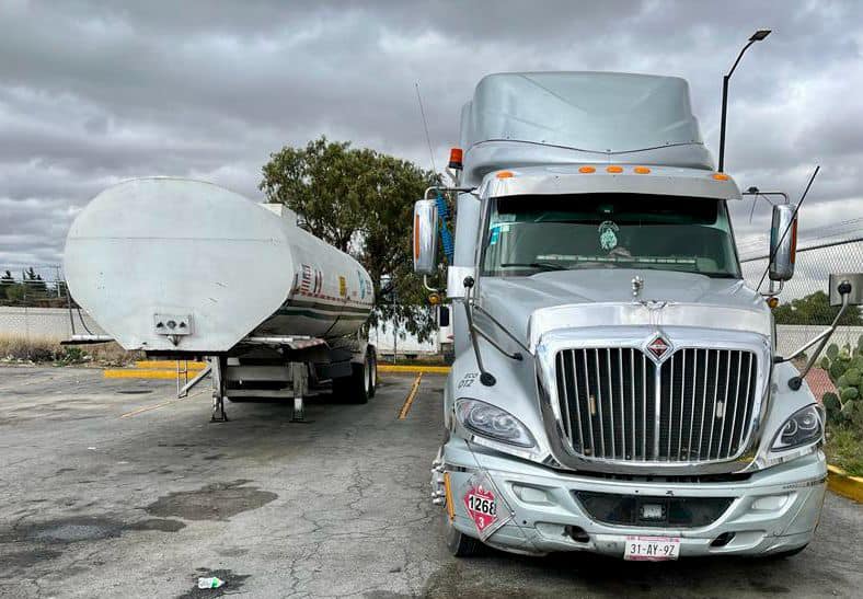 Mineral de la Reforma: caen 5 huachicoleros; decomisan pipas