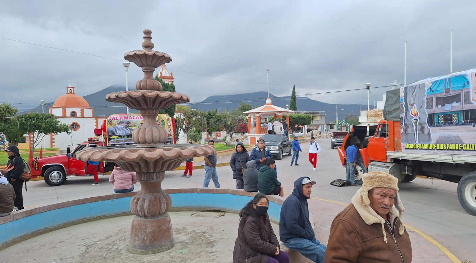 Peregrinos guadalupanos sufrieron caídas, desmayos y problemas de presión