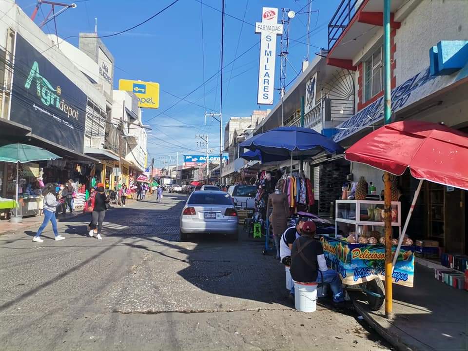 Ixmiquilpan: por fin de año incrementa comercio informal en zona centro