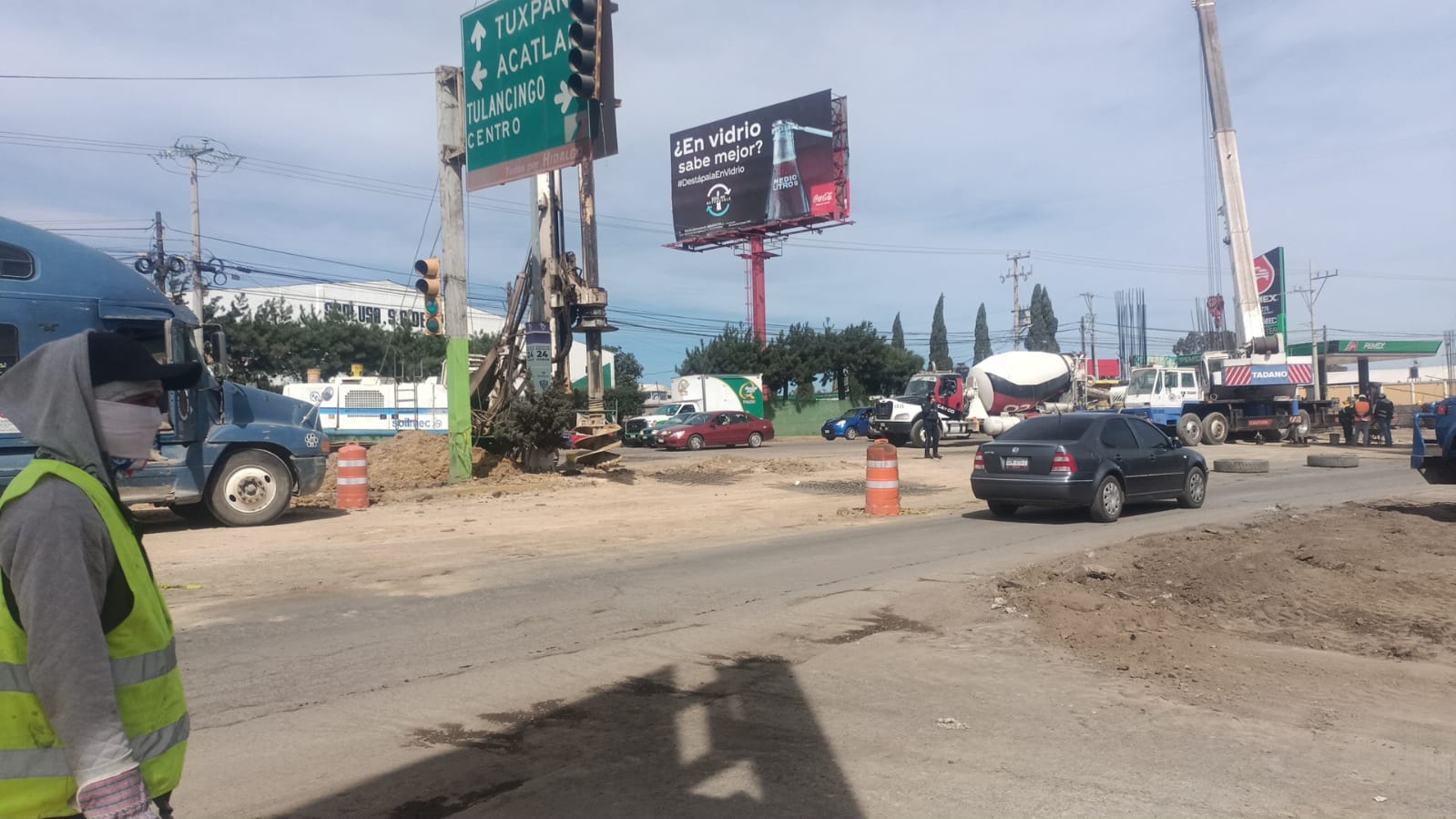 ¿Cuál es el avance de la obra distribuidor vial del crucero Acatlán? Te decimos