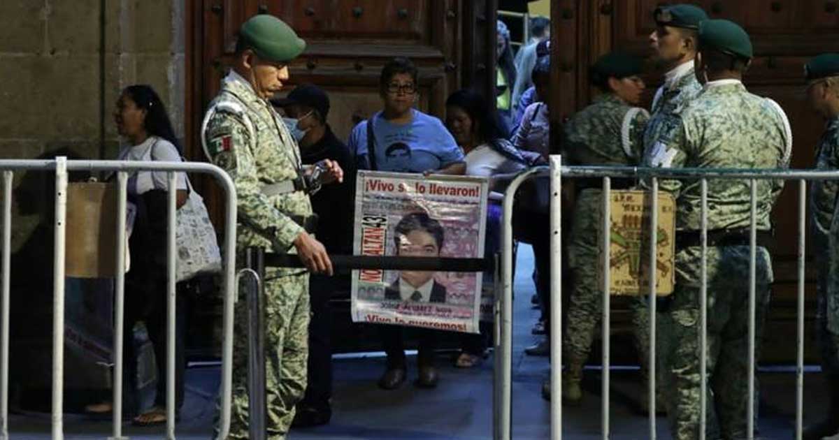 Militares del caso Ayotzinapara salen de prisión