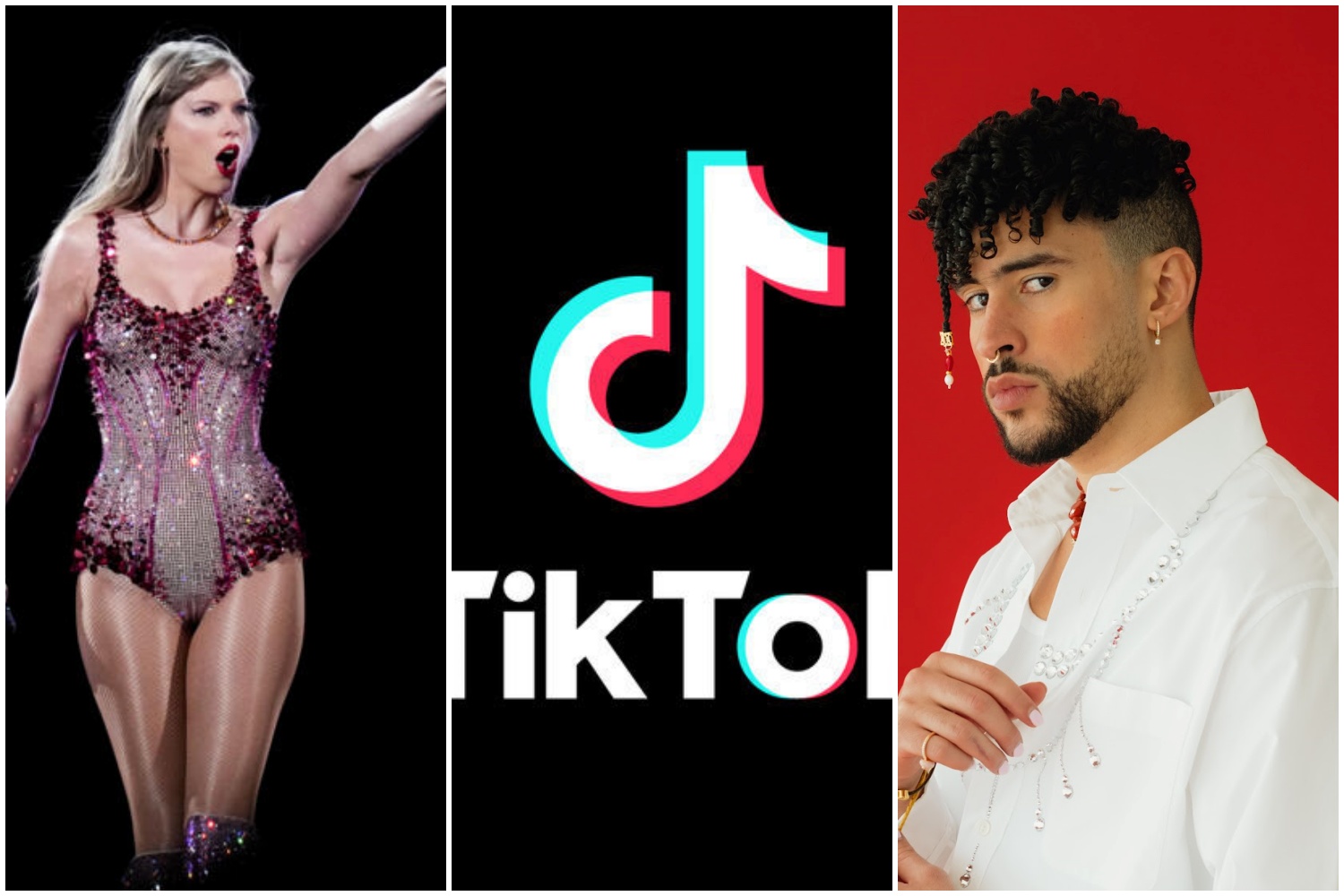 Música de Taylor Swift y Bad Bunny regresará a TikTok