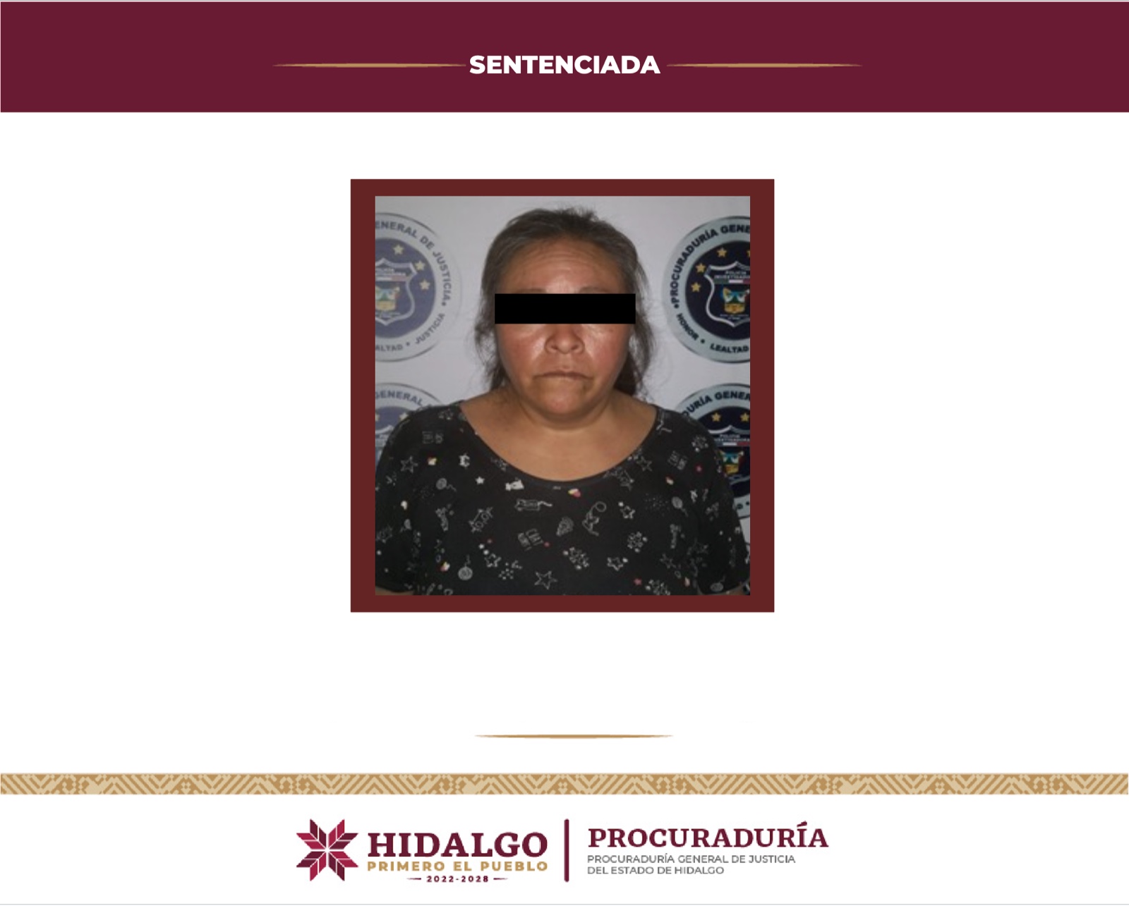 Sentencian a 20 años de cárcel a mujer responsable de trata de personas