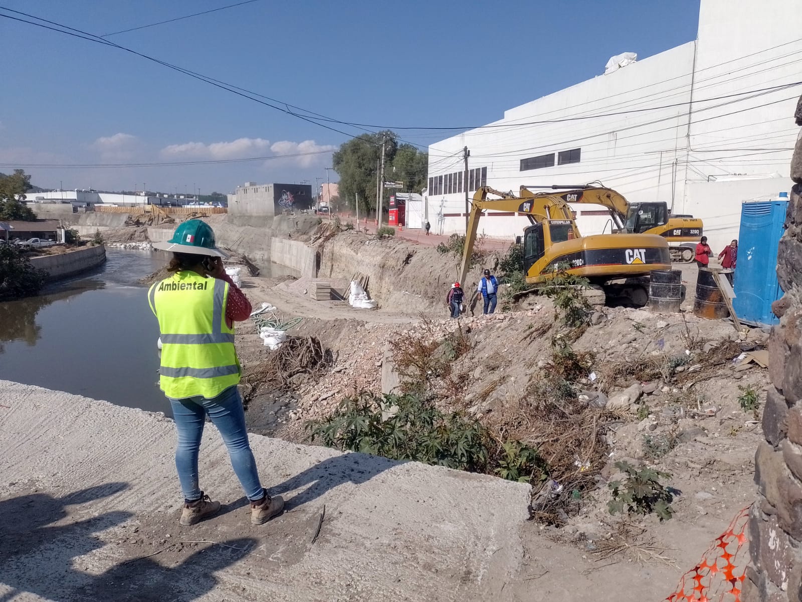 Obras del Río Tula terminarían en mayo, avance es del 81%