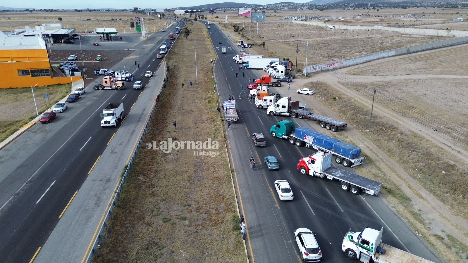 Bloqueos México-Pachuca: ¿por qué cerraron la carretera?