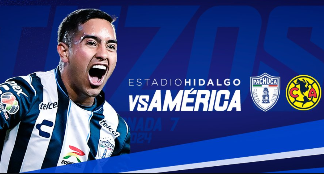 Pachuca vs América: dónde ver el partido de la jornada 7 del Clausura 2024