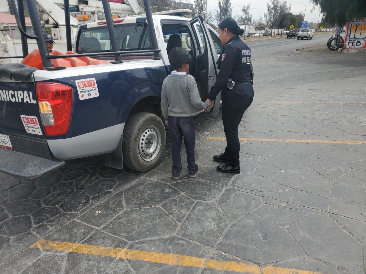 Pachuca: policías localizan a menor extraviado en Juan C. Doria