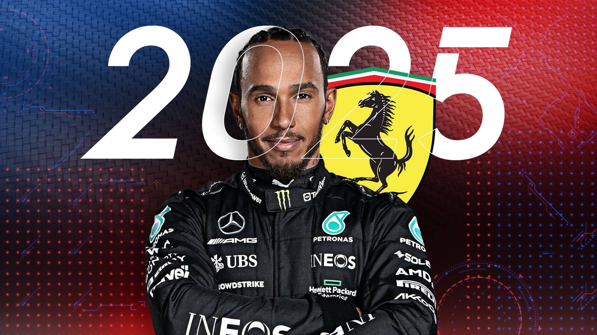 Lewis Hamilton se unirá a Ferrari en 2025