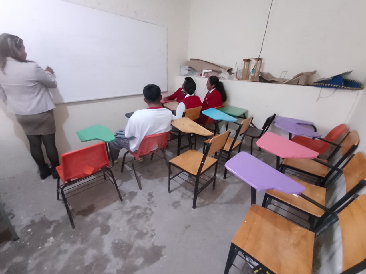 Ajacuba: madres de familia exigen reconstruir telebachillerato