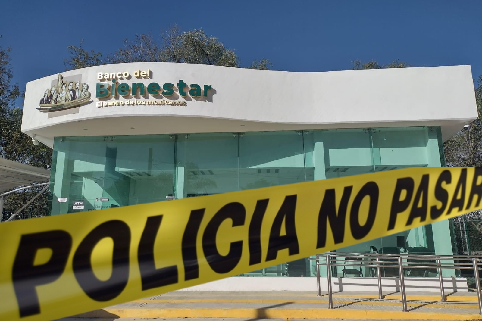 Roban cajero del Banco del Bienestar en Progreso de Obregón con explosivos