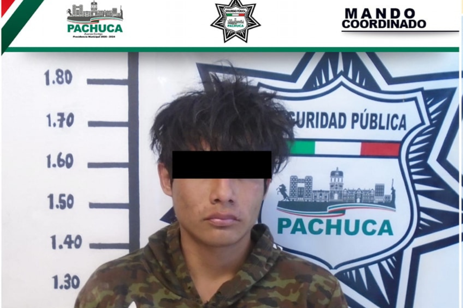 Detienen a joven que golpeó a su padre en Pachuca