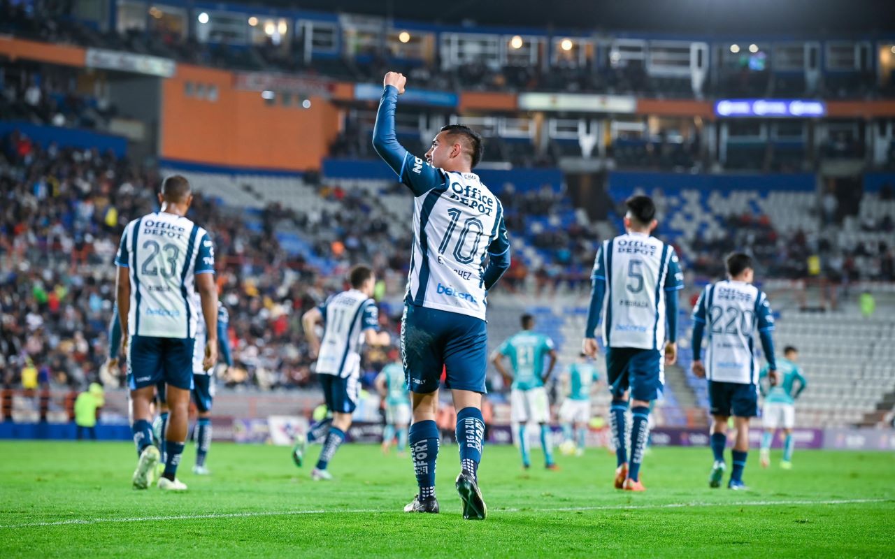 ¿Cuándo fue la última vez que Pachuca fue líder del torneo?