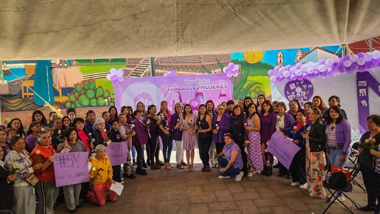 Tepeapulco: así se conmemoró el Día Internacional de la Mujer