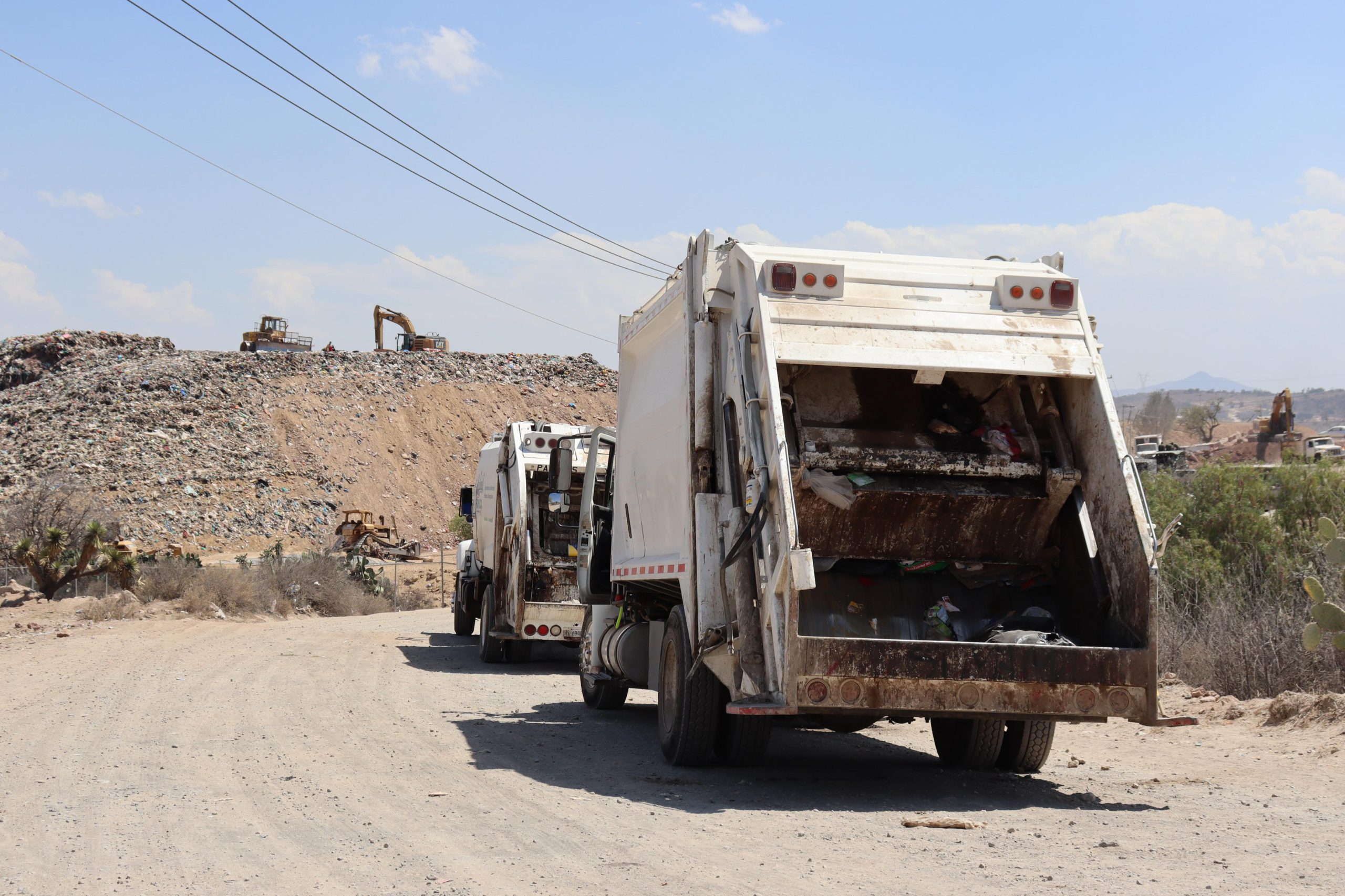 Pachuca: retraso en recolección de basura por clausura parcial de relleno