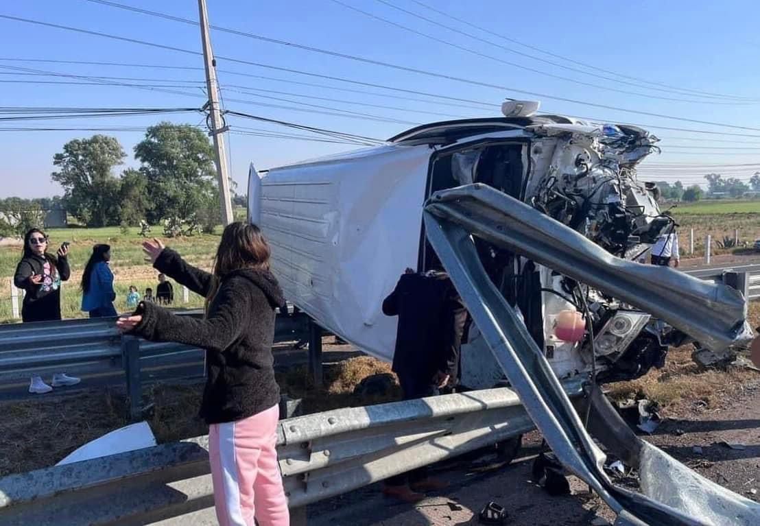 Accidente en la Autopista México-Tuxpan deja personas heridas