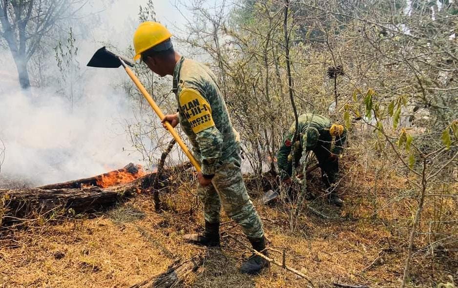 Incendio en Nicolás Flores sofocado al 85%