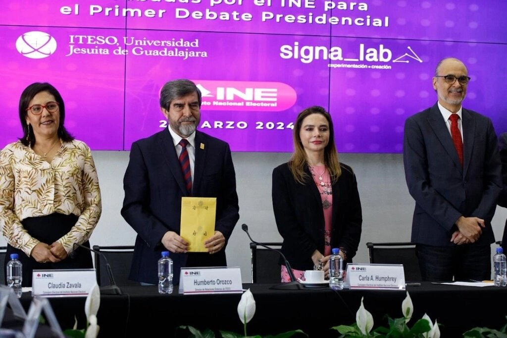 INE entrega 24 mil preguntas que serán sorteadas para el primer debate presidencial