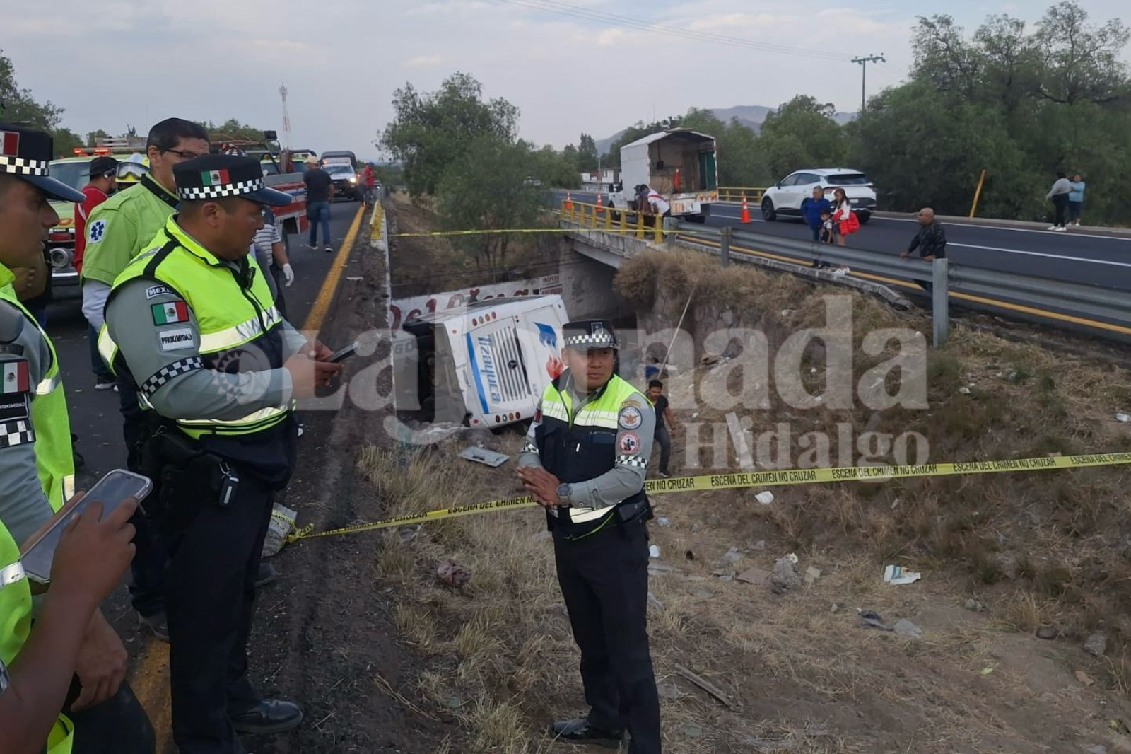 Accidente de autobús México-Tizayuca: lista de heridos