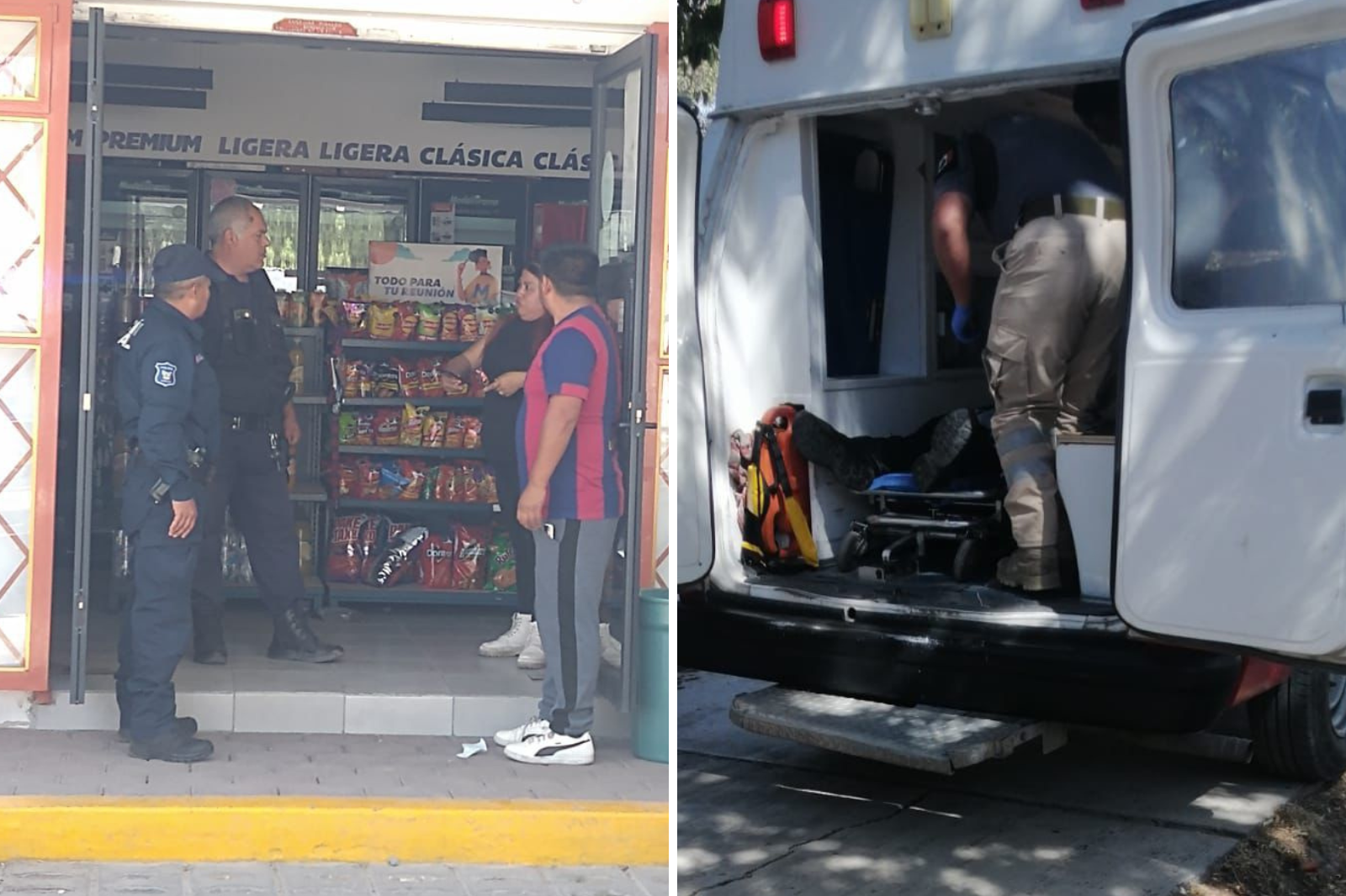 Asalto en tienda de gasolinera en Hidalgo deja un herido