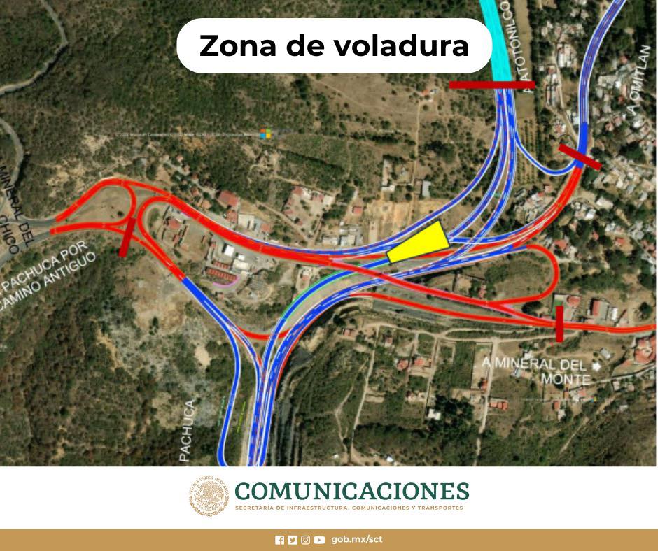 ¡Alerta vial! Cerrarán carretera Real del Monte-Huasca este jueves