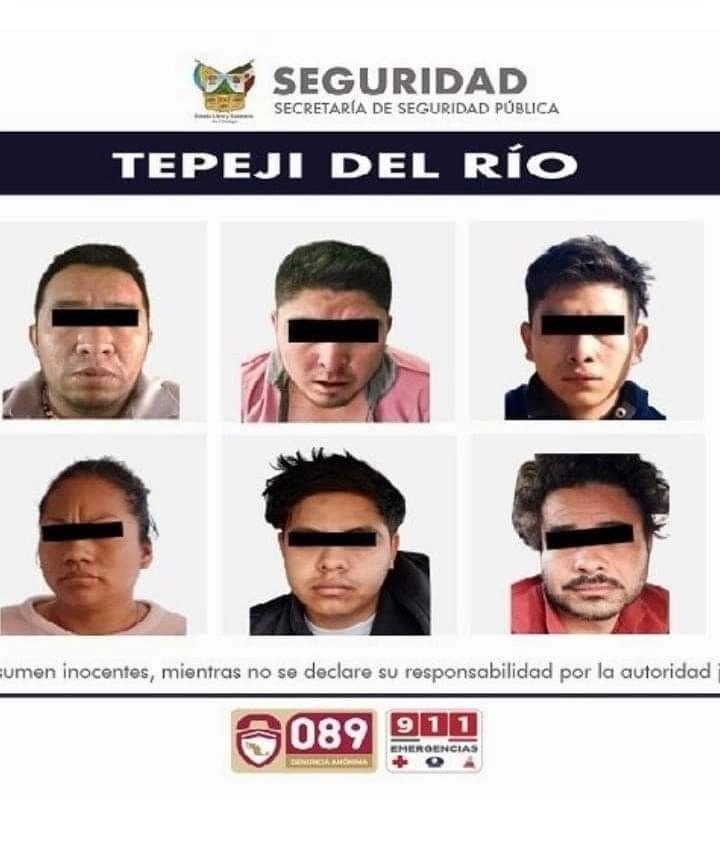 Capturan a banda de asaltantes a transportistas en la México-Querétaro