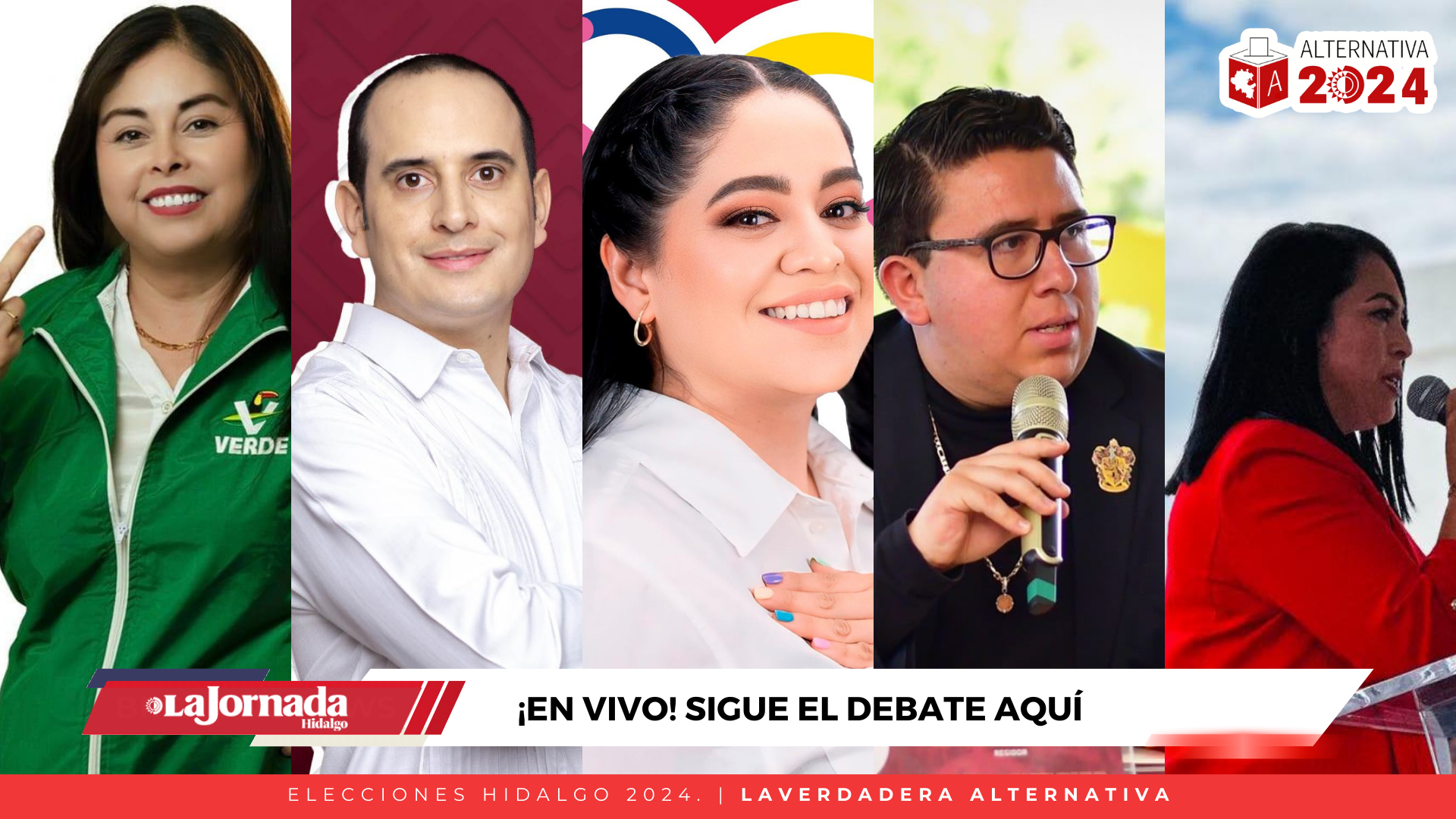 ¡EN VIVO! Sigue el debate de los candidatos a la diputación local por el distrito 16