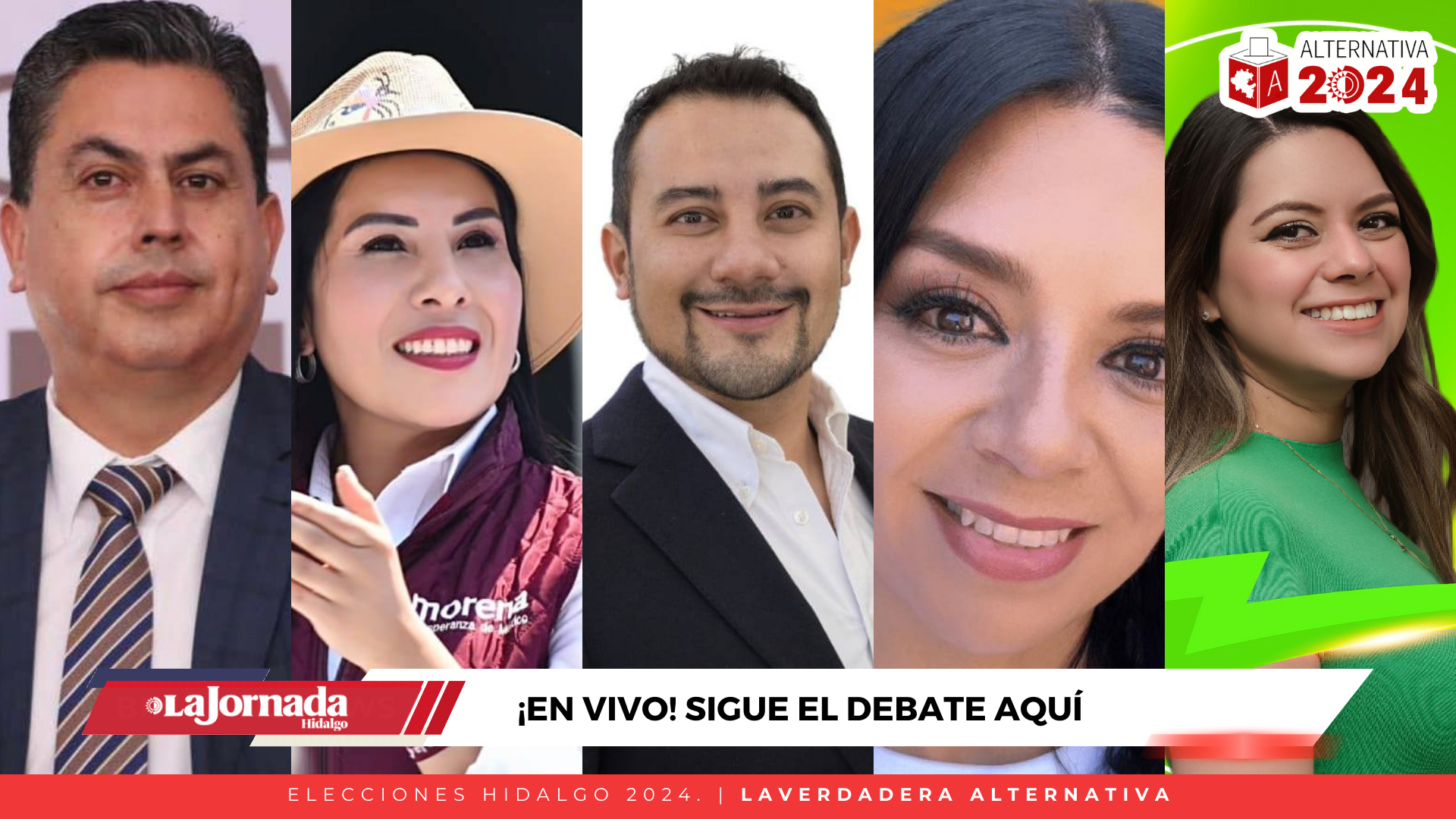 ¡EN VIVO! Sigue el debate de los candidatos a la diputación local por el distrito 17