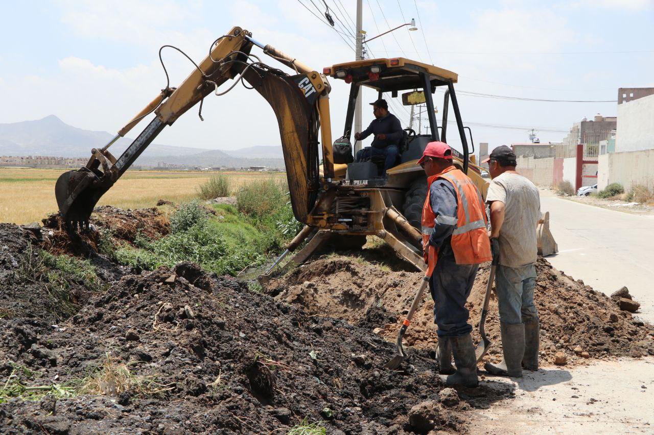 Caasim: daños durante limpieza dejan sin AGUA a colonias de Mineral de la Reforma