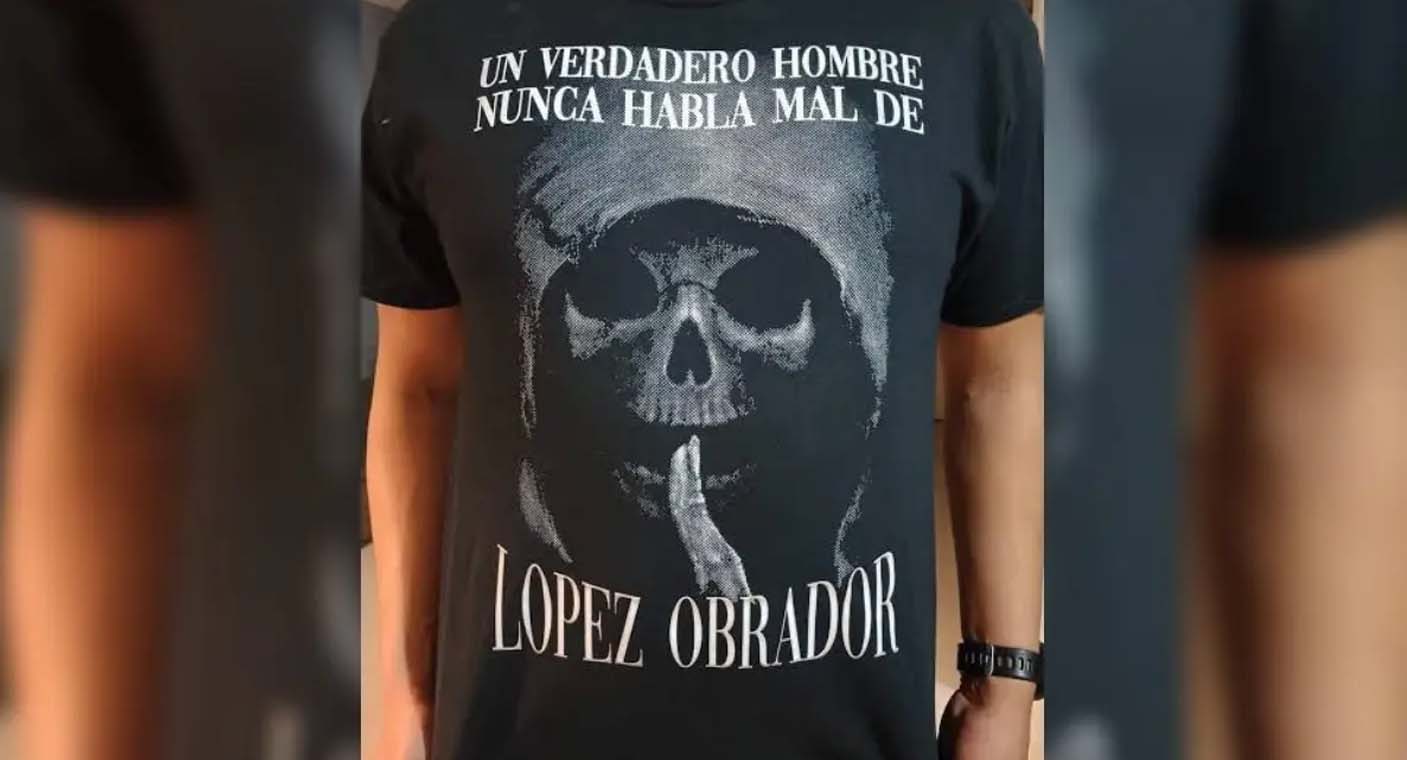 Playera Santa Muerta AMLO: Presidente habla sobre polémica indumentaria