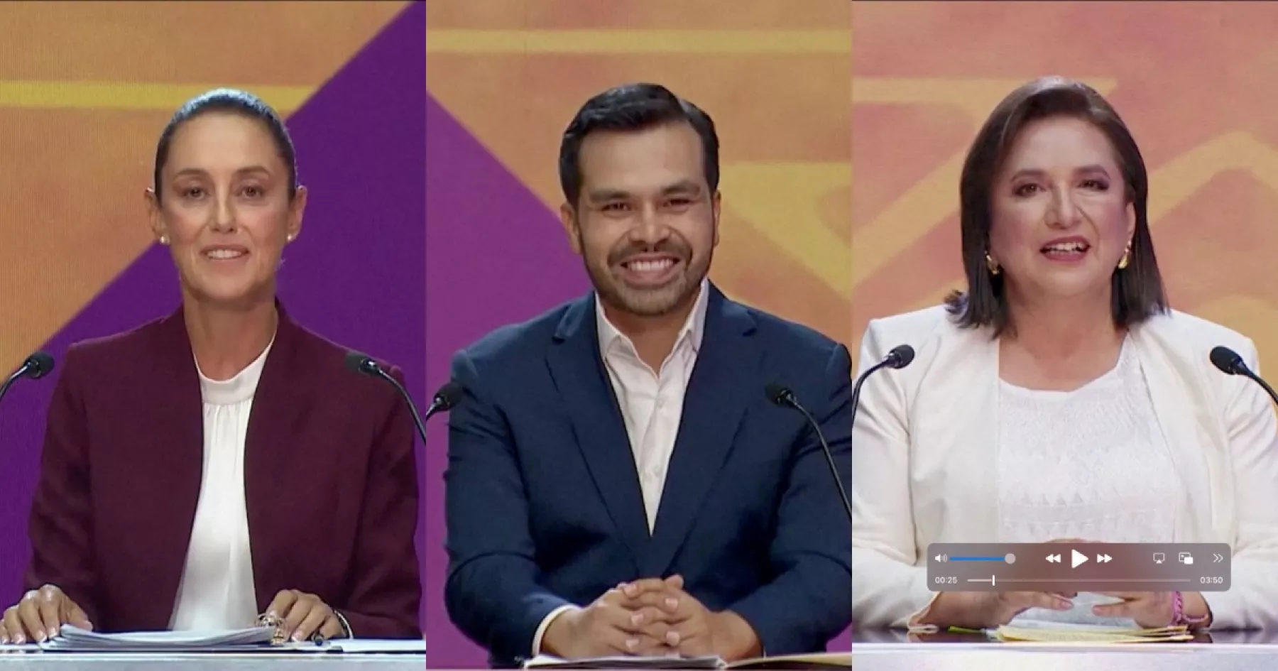 Segundo debate presidencial: hora, moderadores y formato