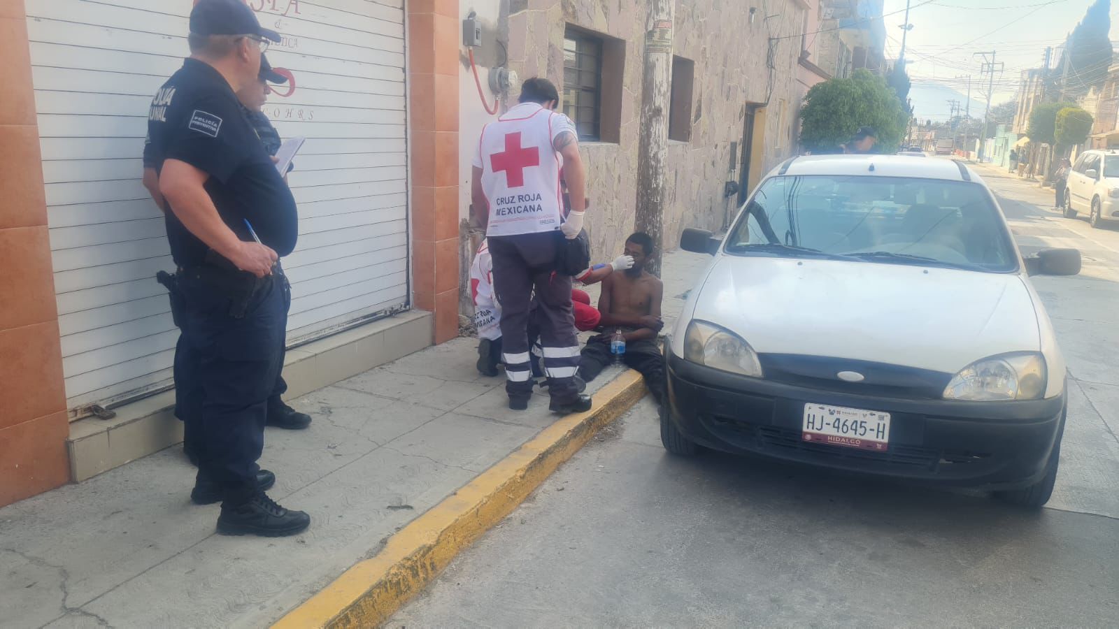 Ataque inesperado: hombre lesionado por ladrillazo en colonia Cubitos