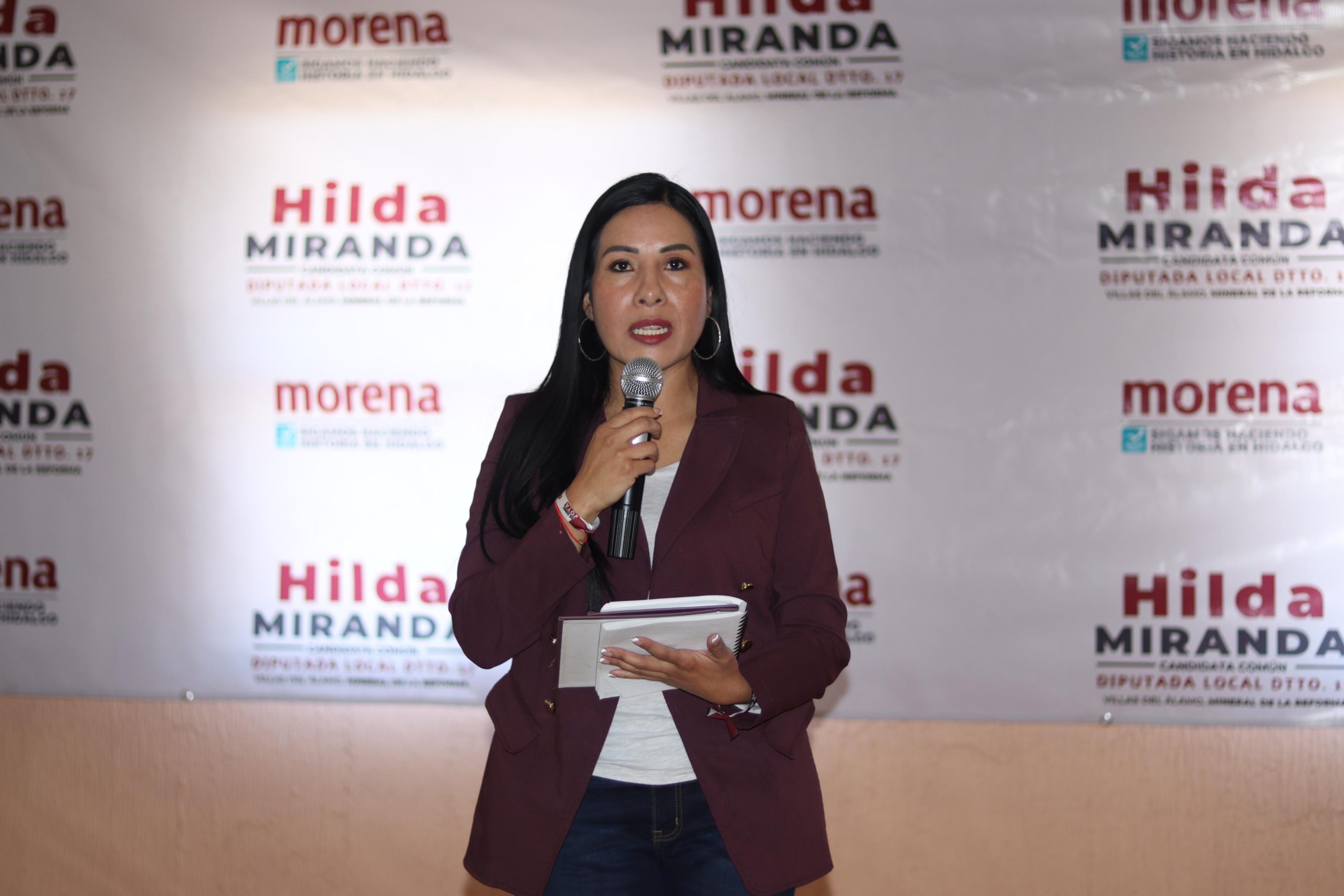 Hilda Miranda compromete legislar para servicios básicos dignos en Mineral de la Reforma