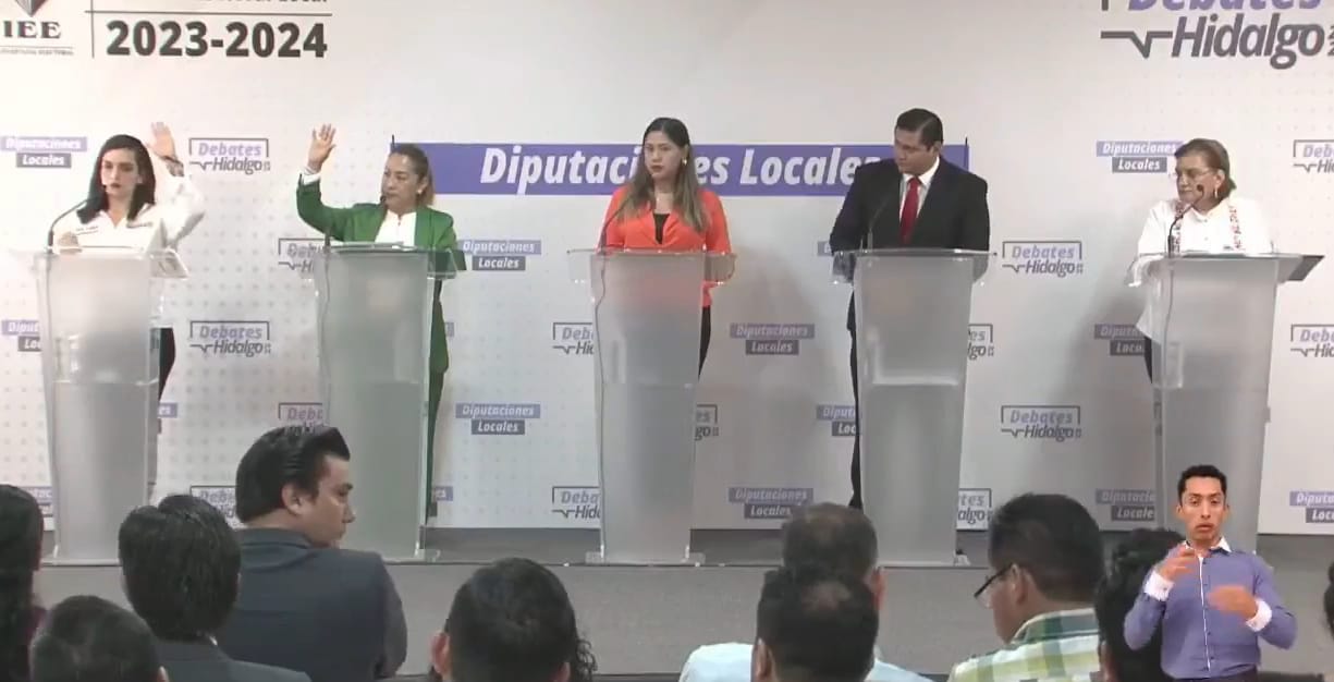 Elecciones Hidalgo: concluyen debates entre candidaturas a diputaciones locales