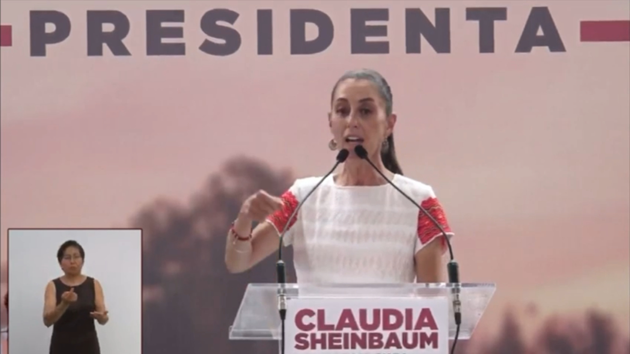 Claudia Sheinbaum planea continuidad sin traiciones y de la mano del pueblo de México