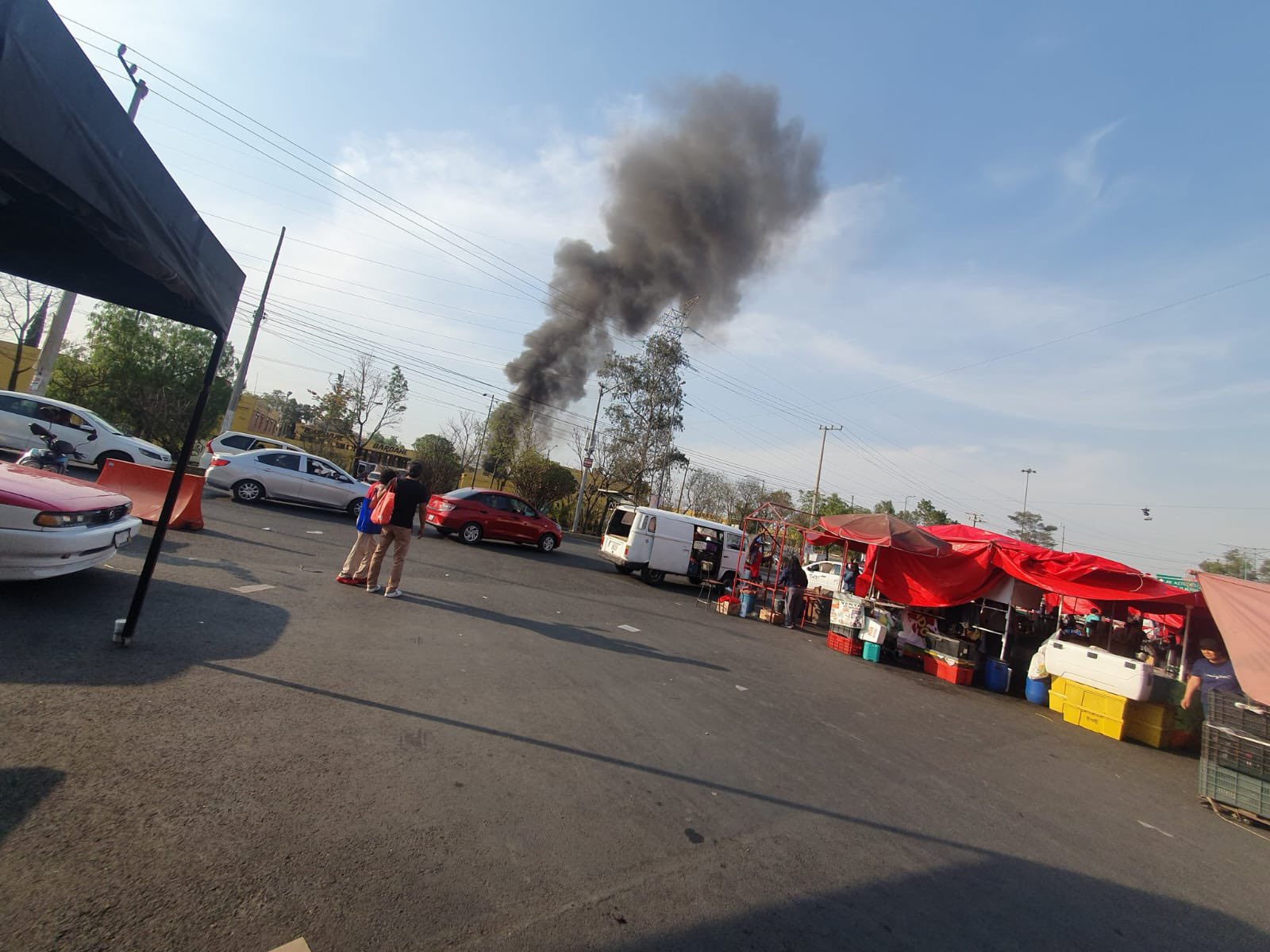 Cae helicóptero en Coyoacán; tres personas sin vida