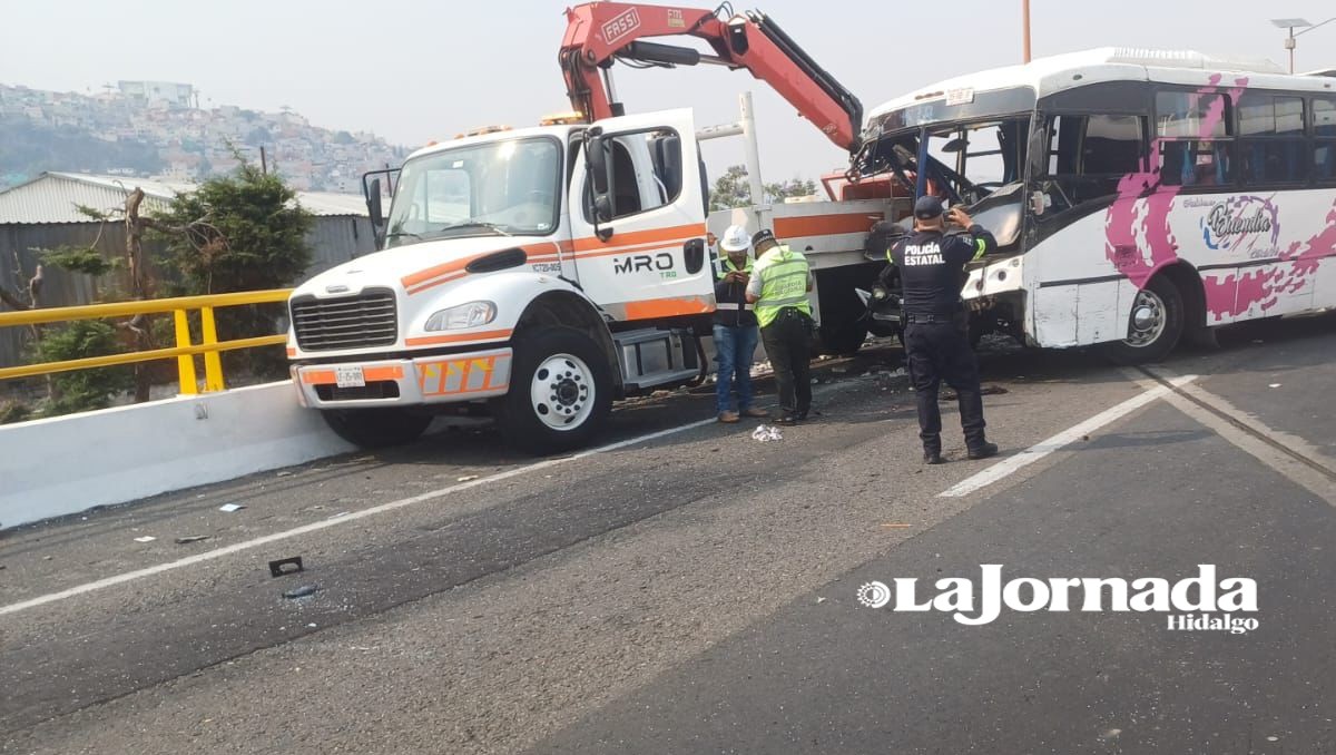 Accidente sobre la México-Pachuca deja un fallecido y tres lesionados