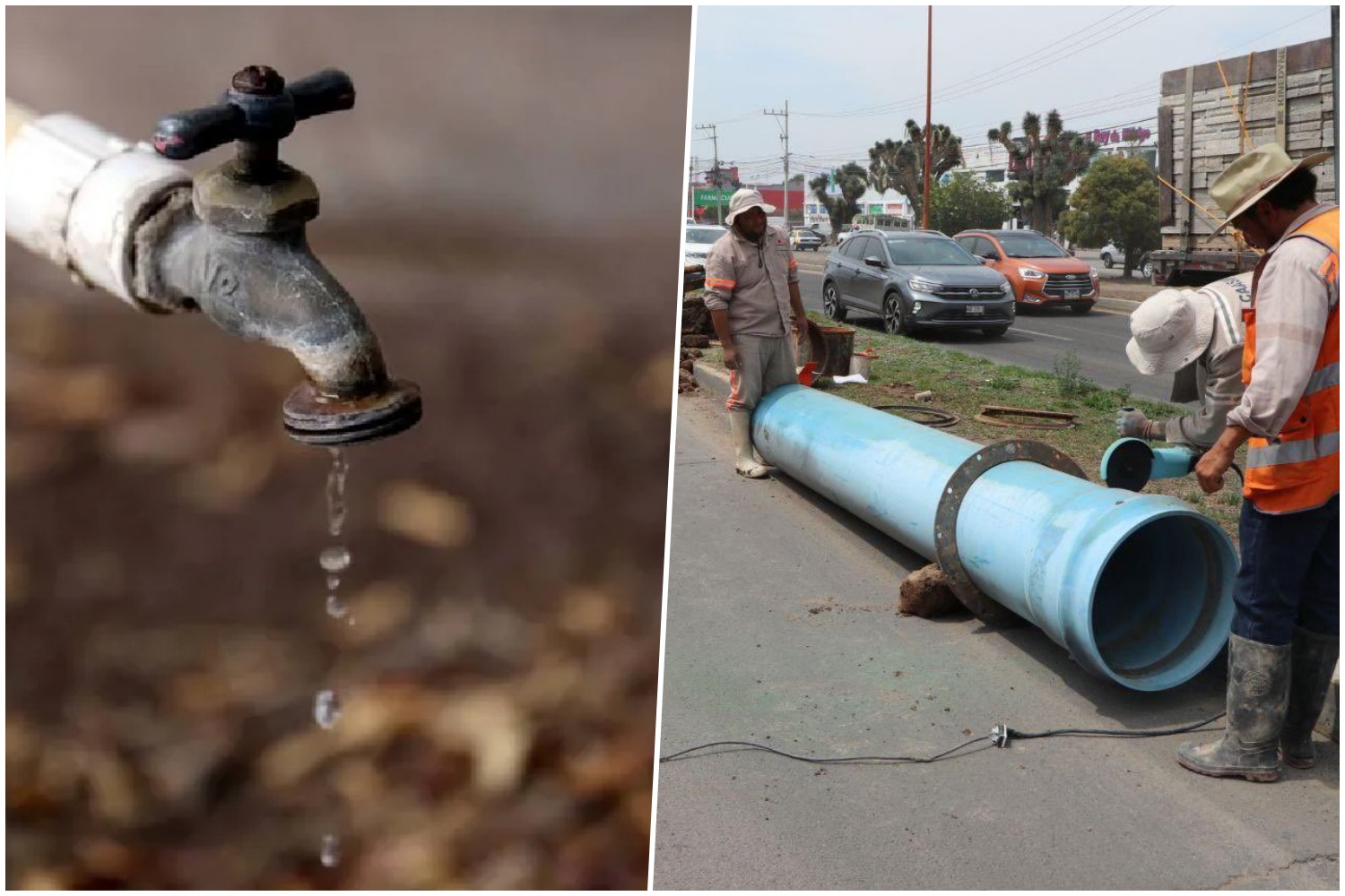 Caasim Pachuca: colonias se quedarán sin agua toda la semana por obras