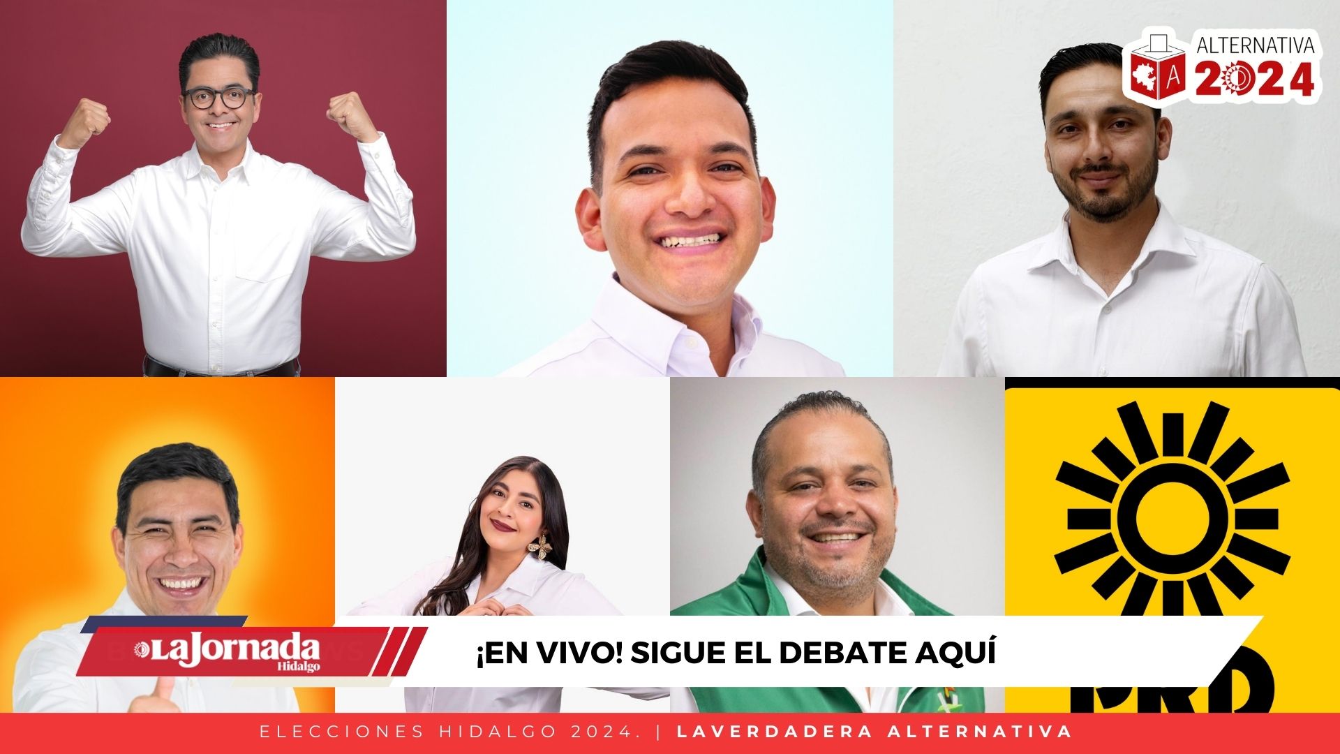 ¡EN VIVO! Sigue el debate de los candidatos a la presidencia de Mineral de la Reforma